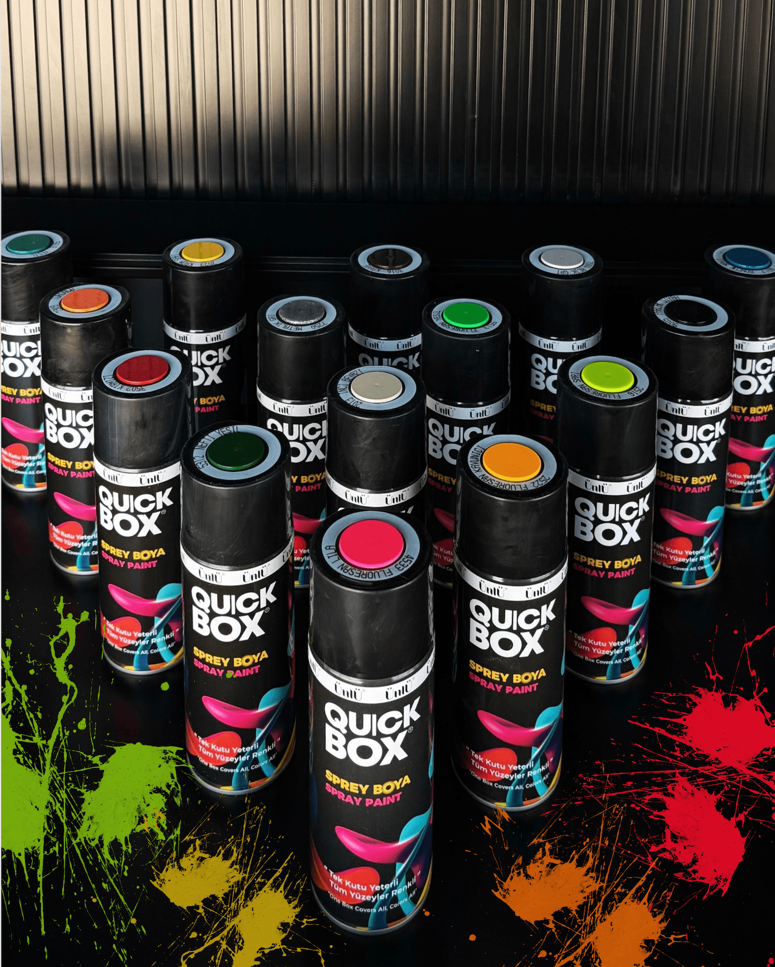 Quickbox Sprey Boya