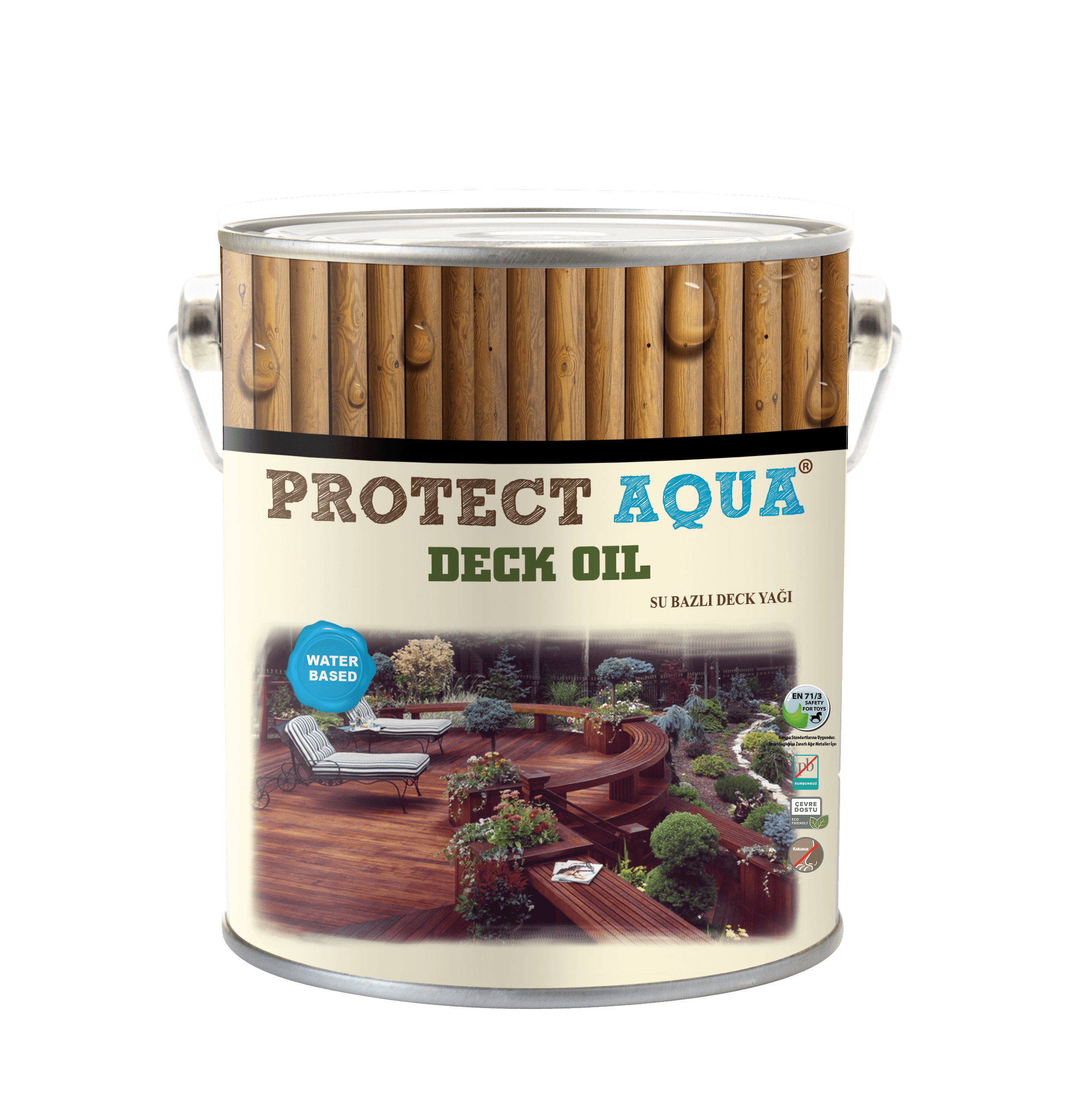 PROTECT AQUA Su Bazlı Deck Oil
