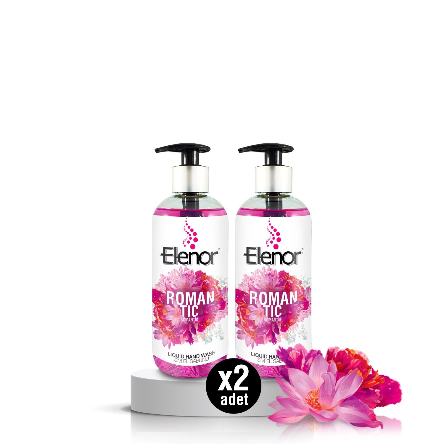 Elenor Sıvı El Sabunu Romantik 400 ml 2'li