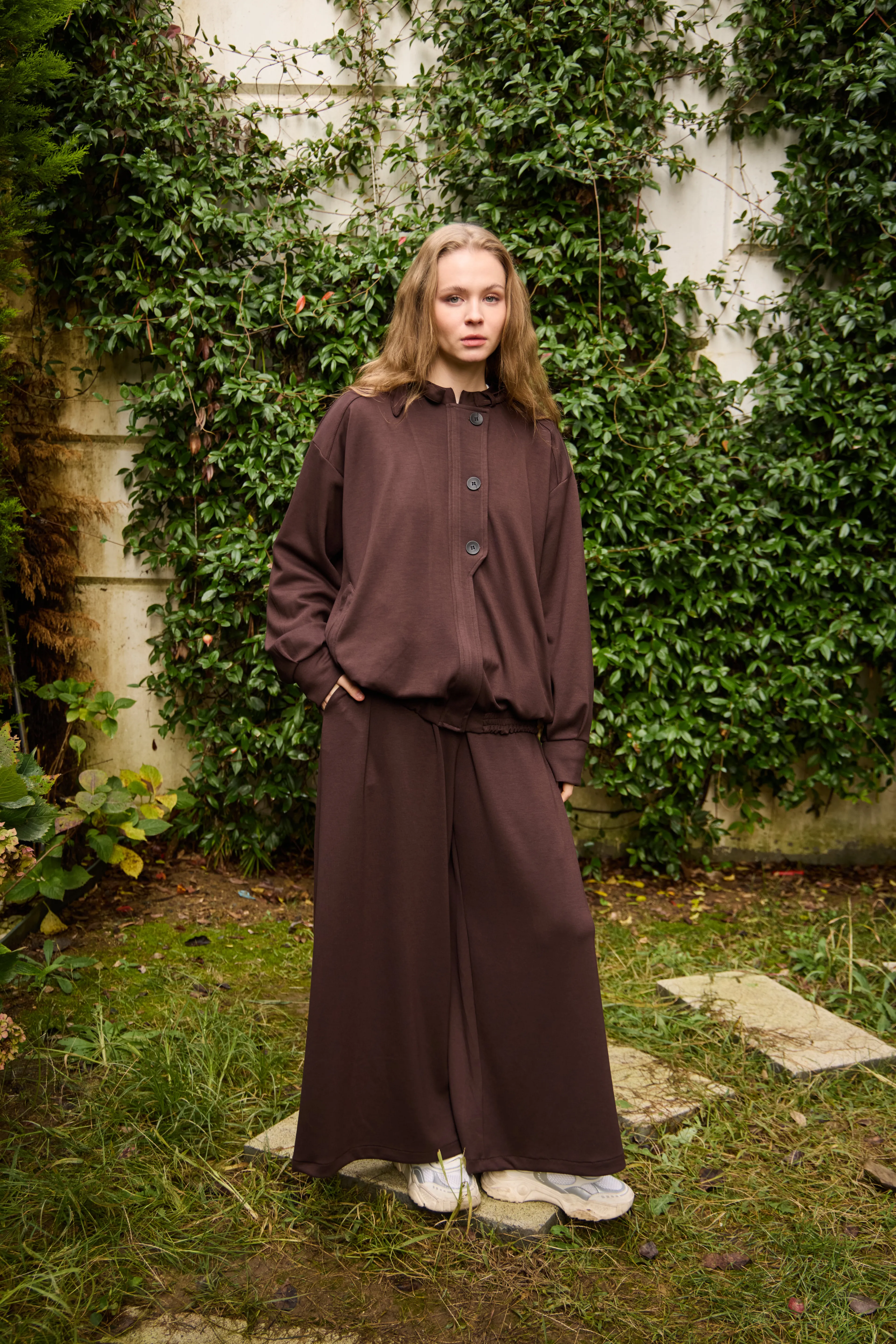 Oysho takım gizli pat 0027 - Koyu Kahve