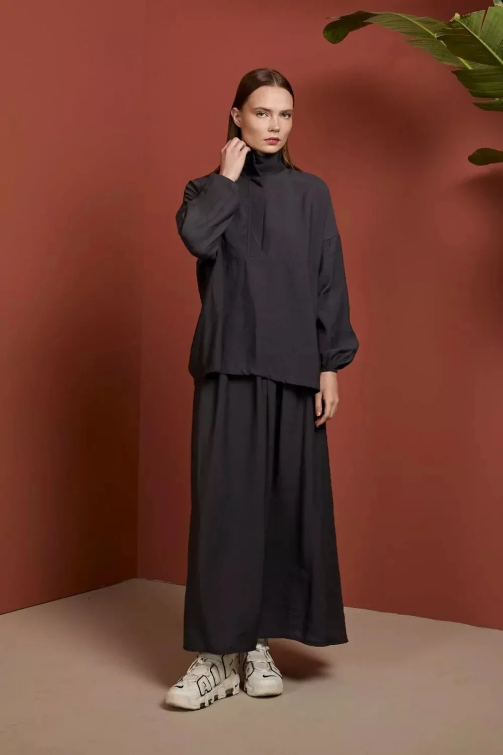 1024 - Tensel Modal Takım - Siyah