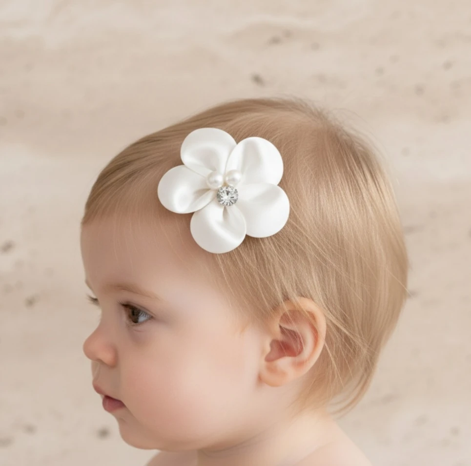 İNCİLİ TAŞLI SATEN TOKA