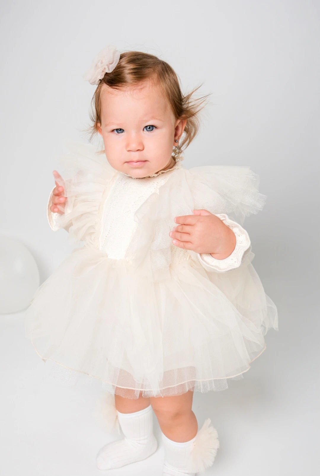 TIZIANA KIZ TULUM - EKRU