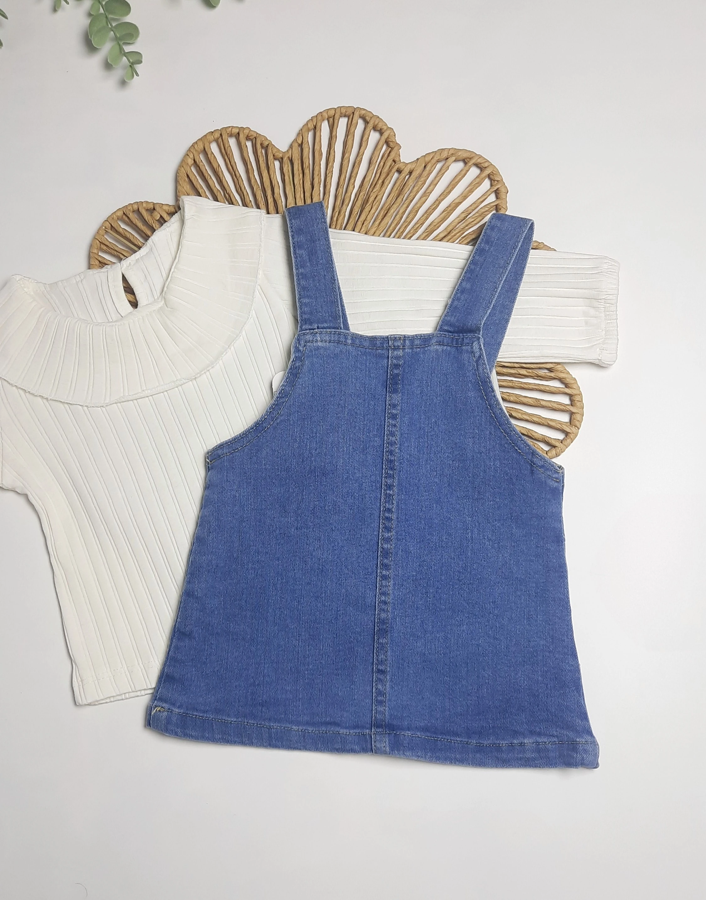 ÇİÇEK NAKIŞLI JİLE 2'Lİ TAKIM