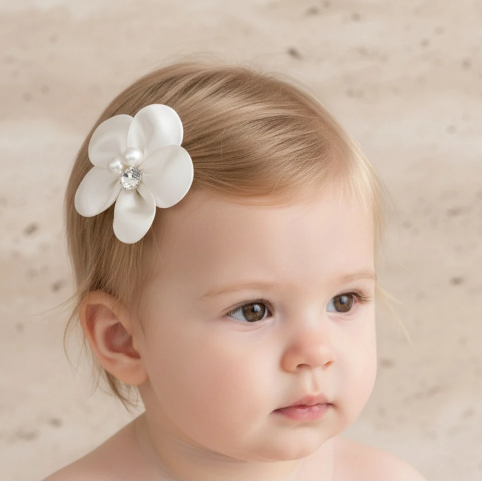 İNCİLİ TAŞLI SATEN TOKA