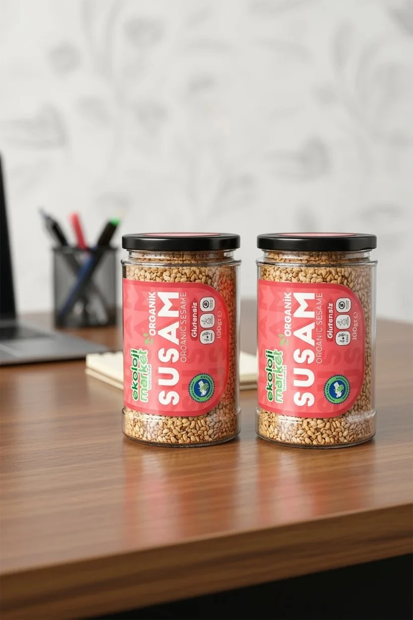Organik Glutensiz Susam 100 Gr x 2 Adet