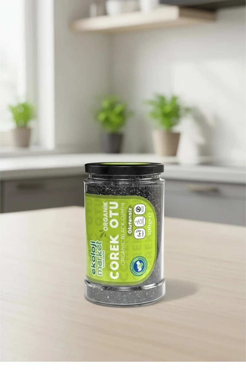 Organik Glutensiz Çörekotu 100 gr