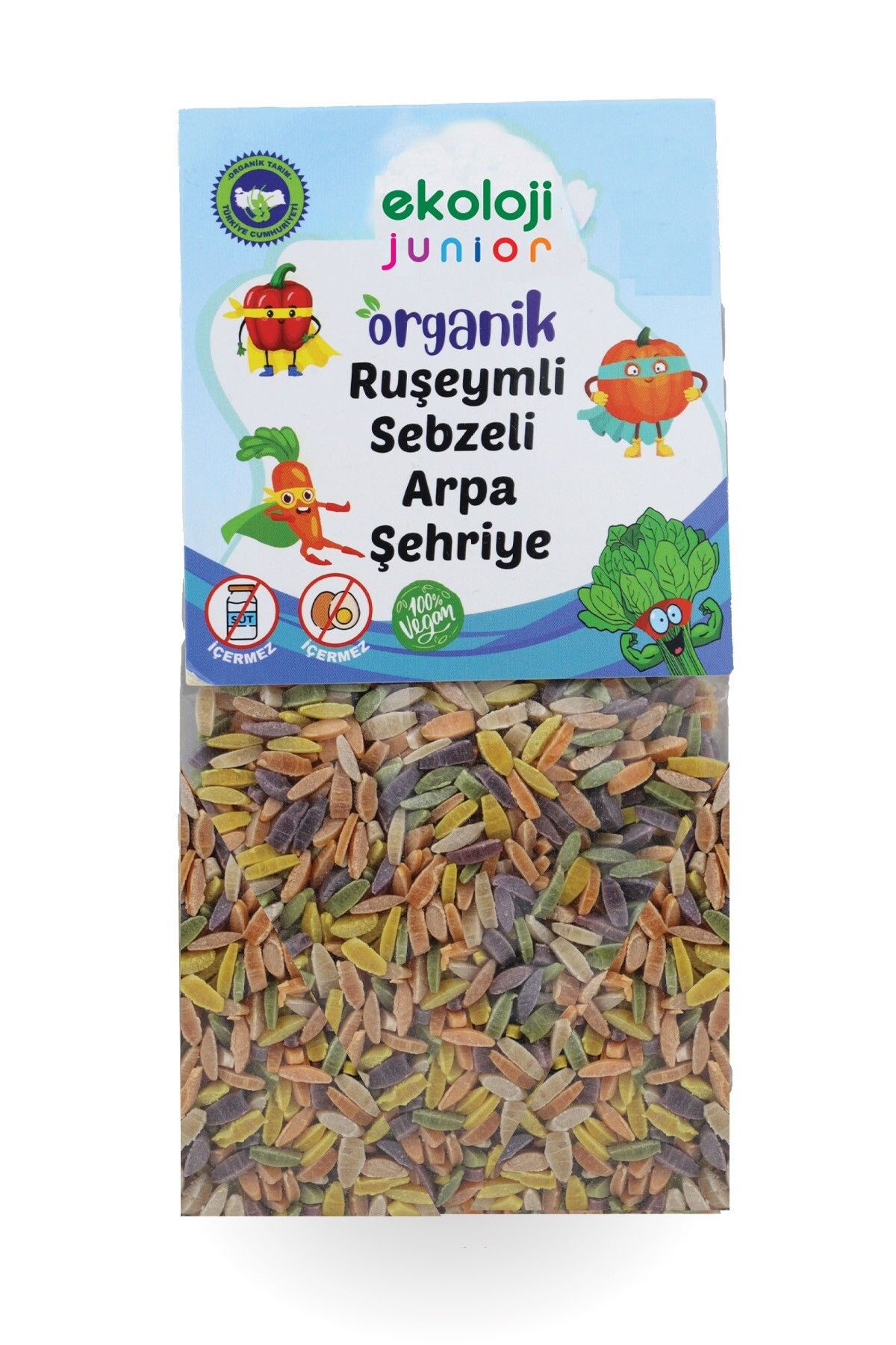 Junior Organik Ruşeymli Sebzeli Arpa Şehriye 250 Gr