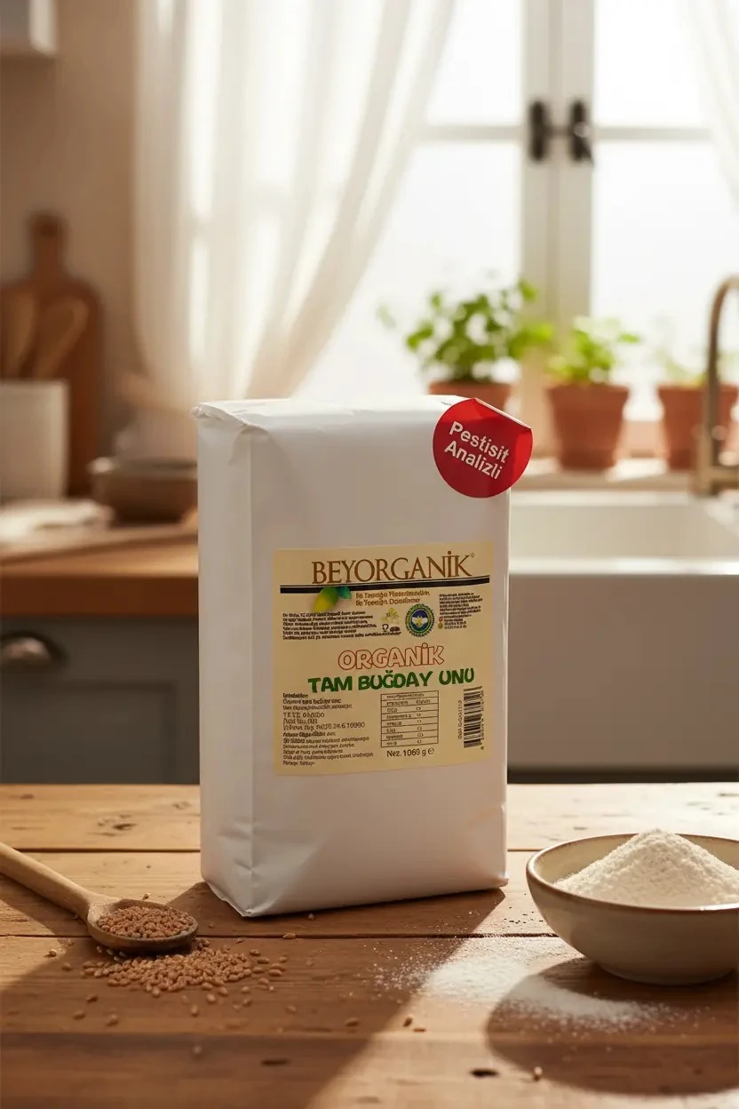 Organik Tam Buğday Unu 1000 Gr.