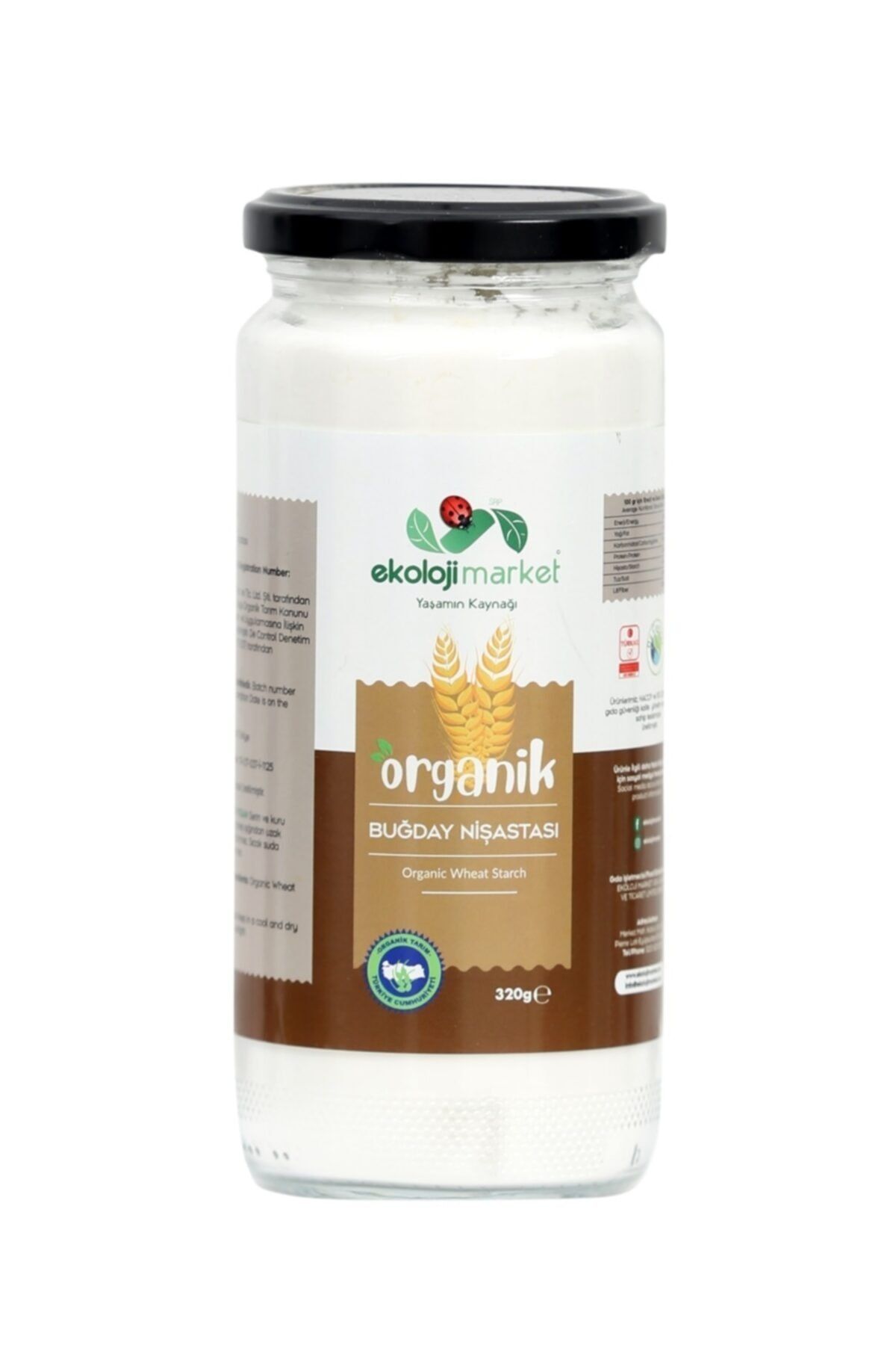 Organik Buğday Nişastası 320 gr