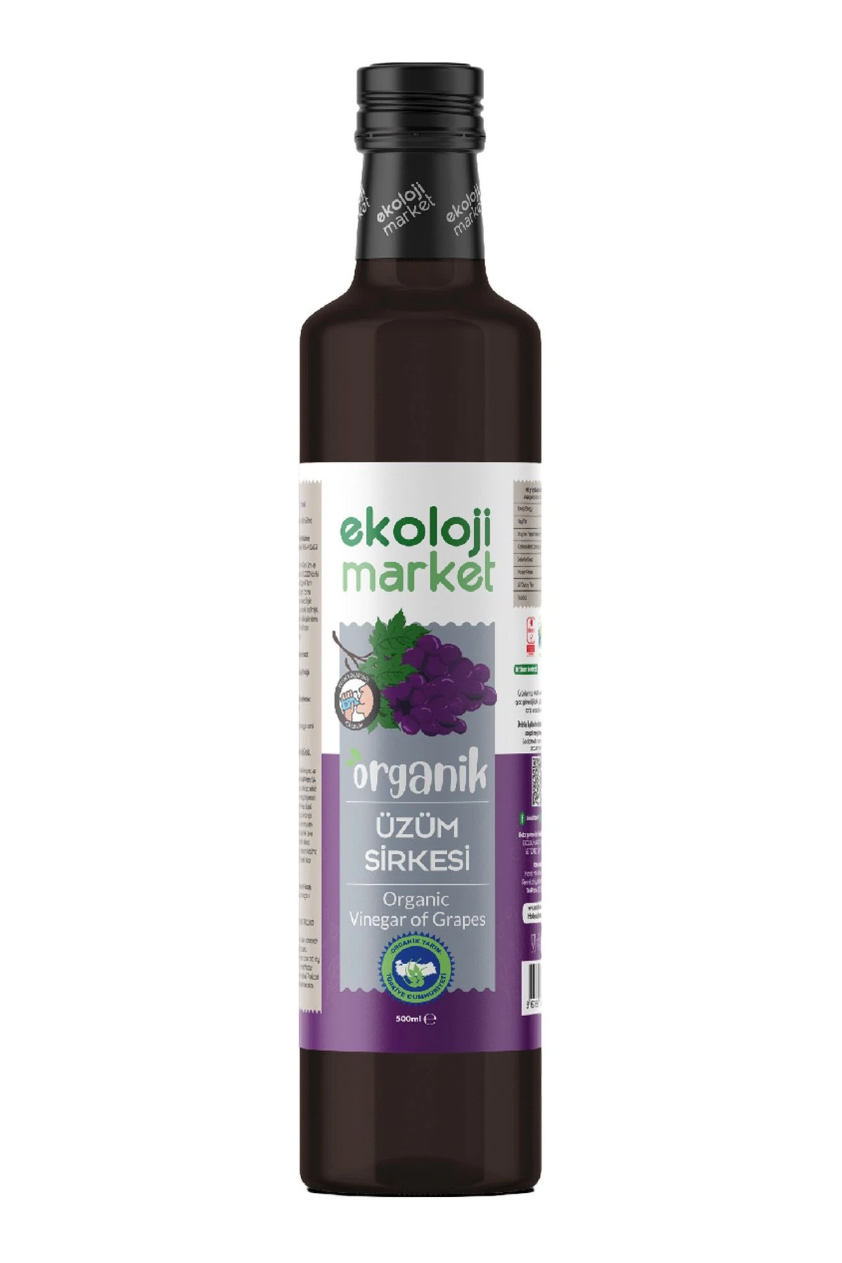 Organik Üzüm Sirkesi 500 ml