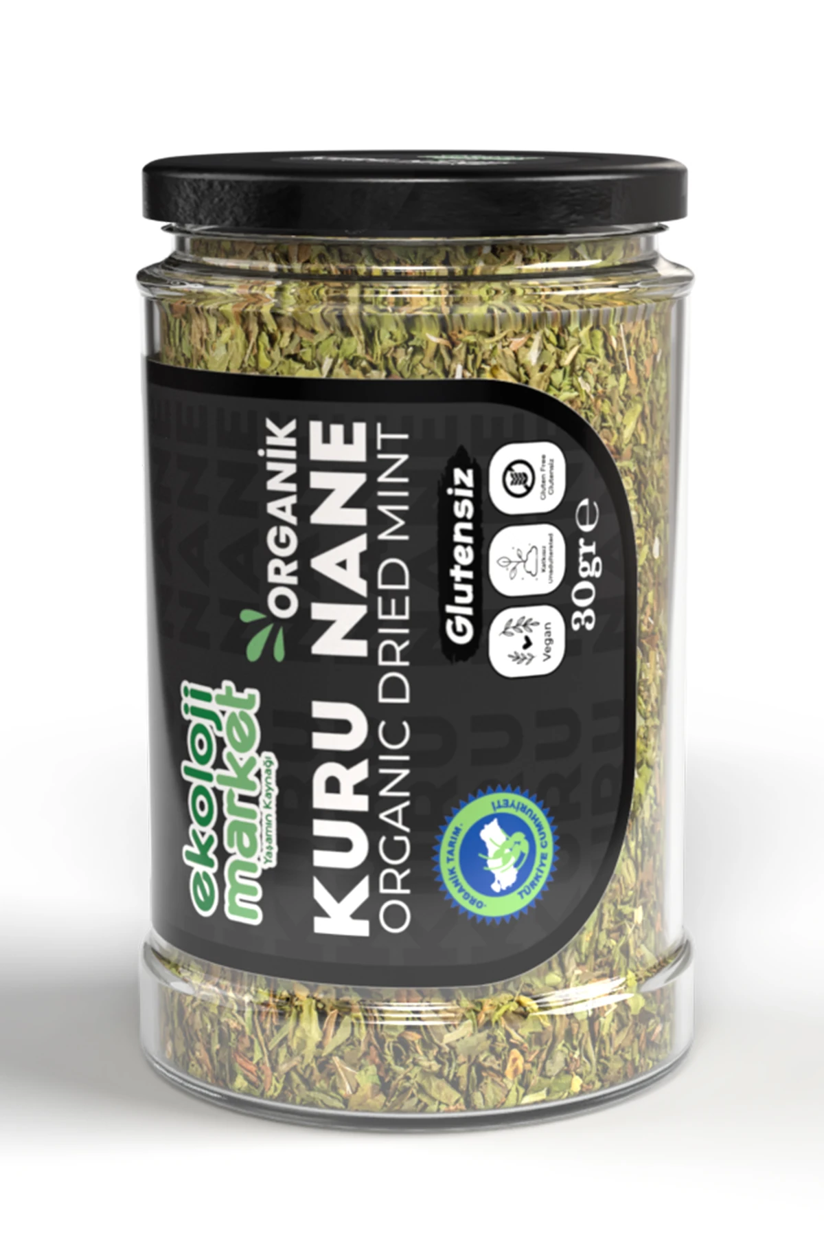 Organik Glutensiz Kuru Nane 30 Gr x 2 Adet