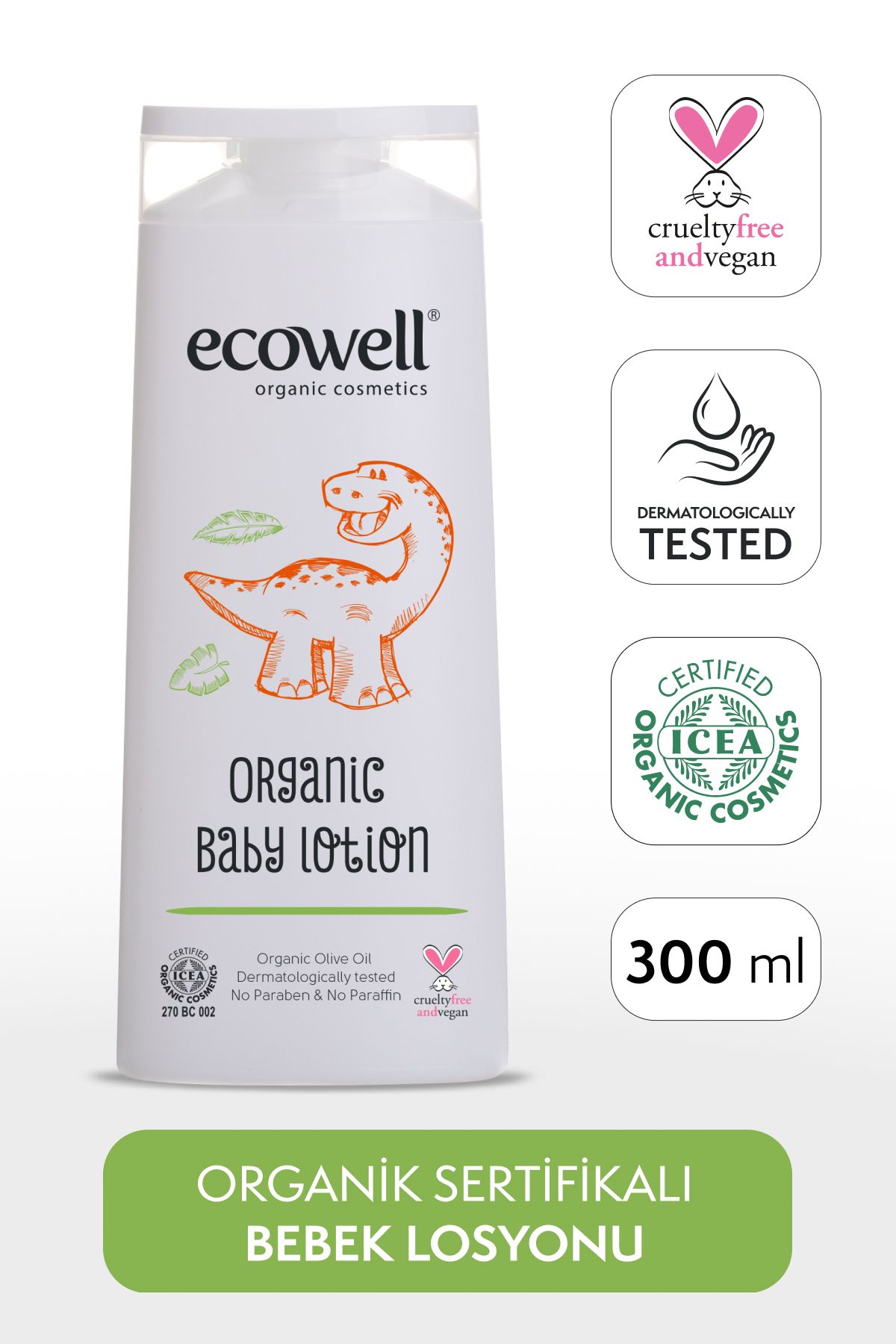 ECOWELL  BEBE LOSYON (300 ml)
