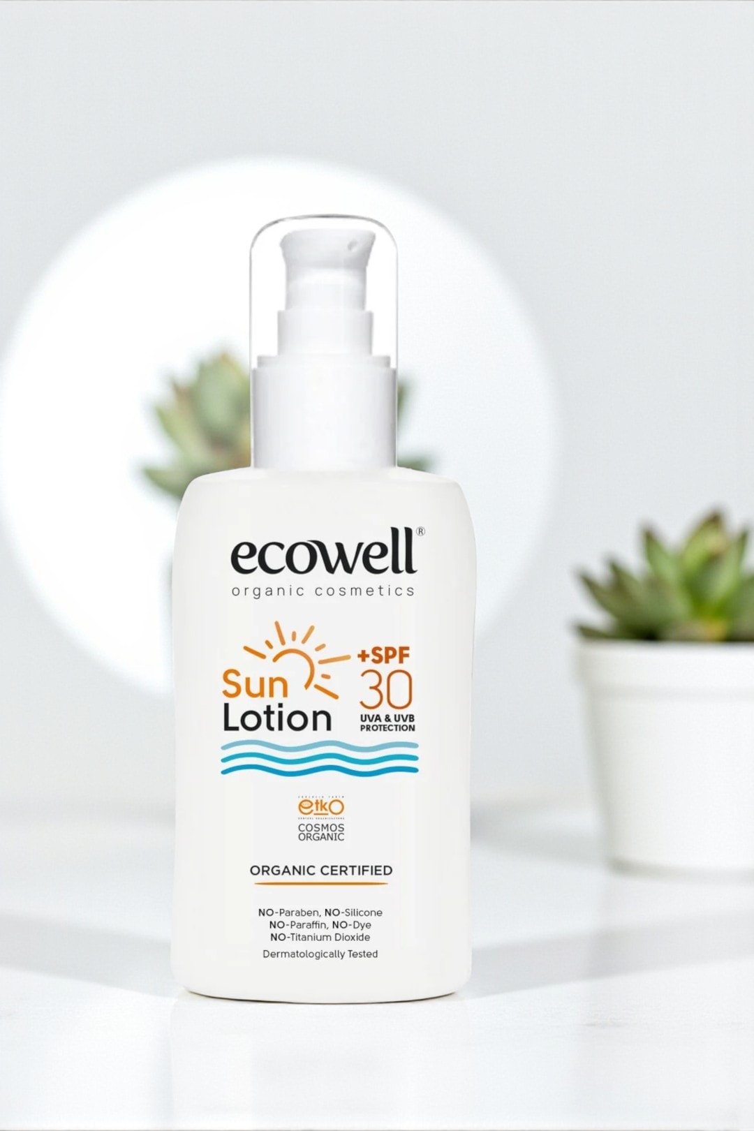 ECOWELL ORGANİK GÜNEŞ LOSYONU (150 ml)