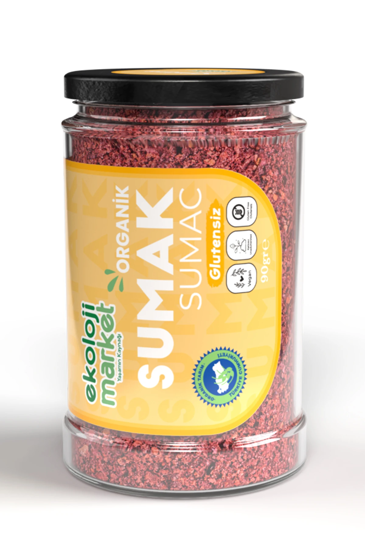 Organik Glutensiz Sumak 90 Gr x 3 Adet