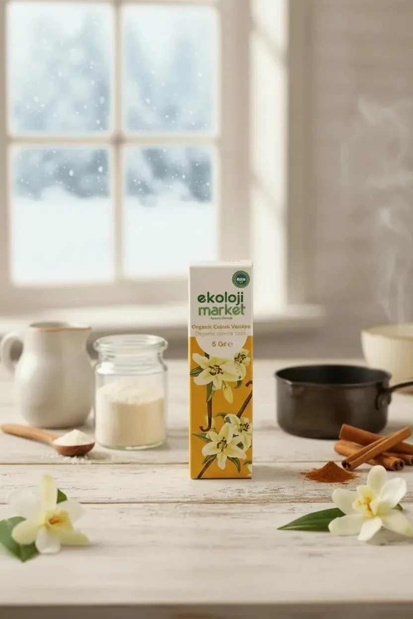 Organik Glutensiz Vanilya Çubuğu 5 gr