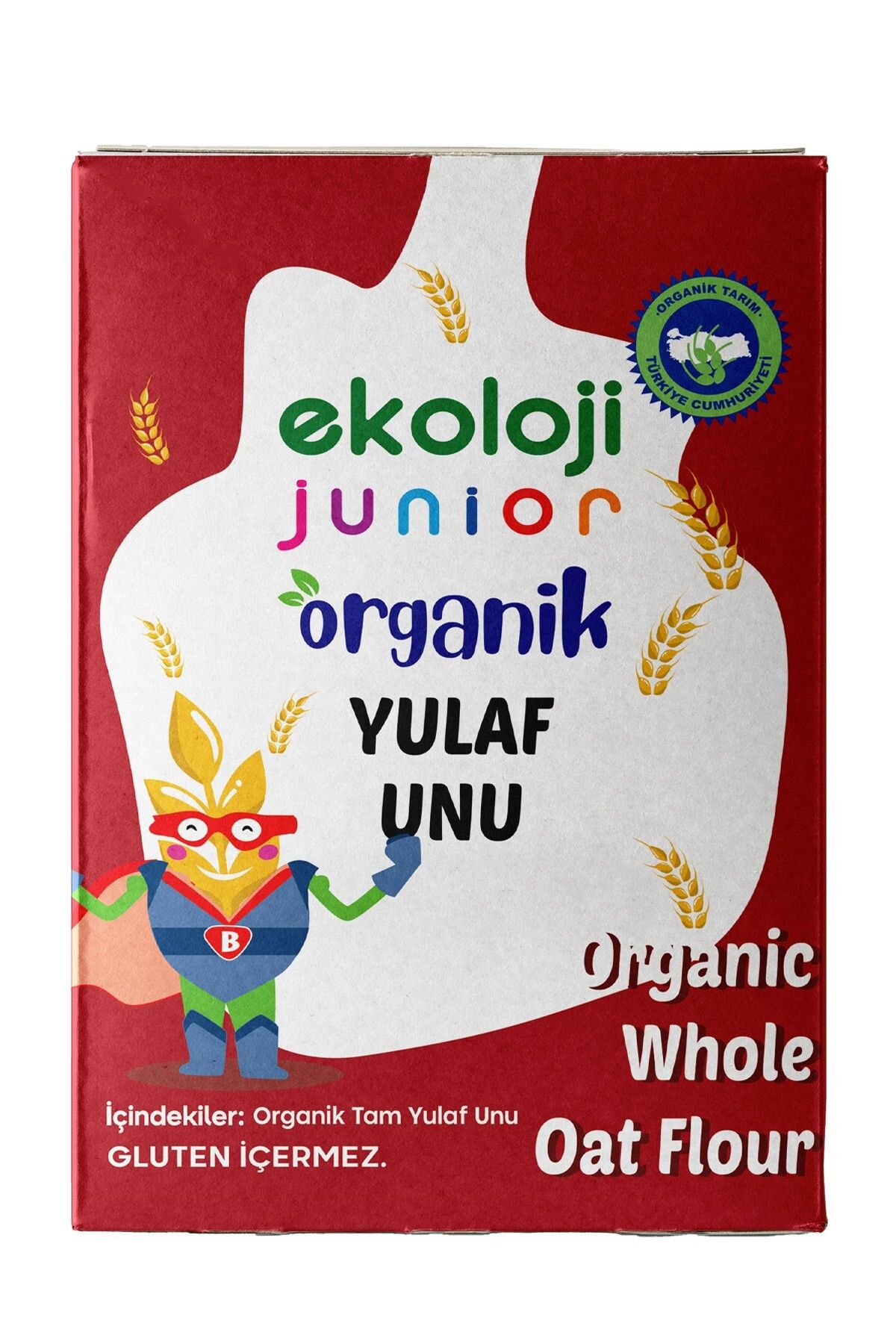 Junior Organik Yulaf Unu 250 Gr