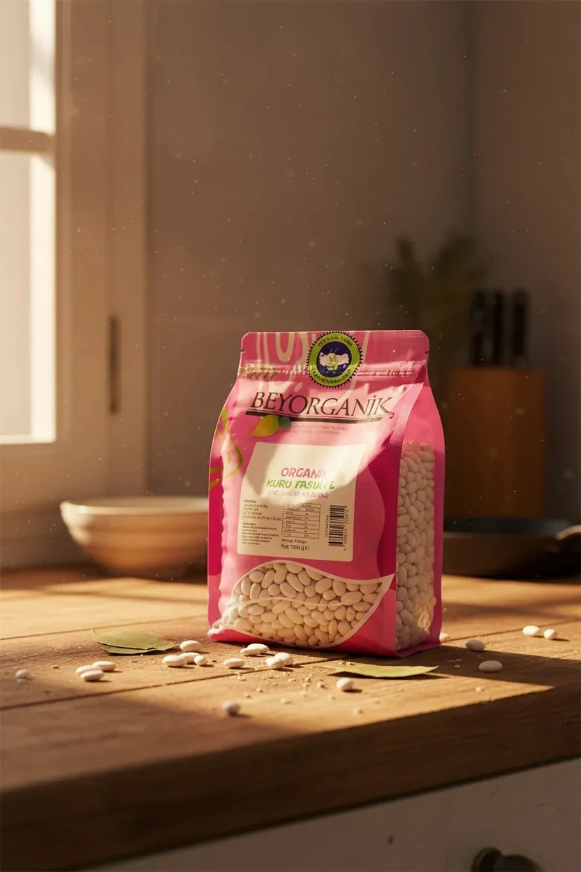 Organik Kuru Fasulye Çalı 1000 Gr.