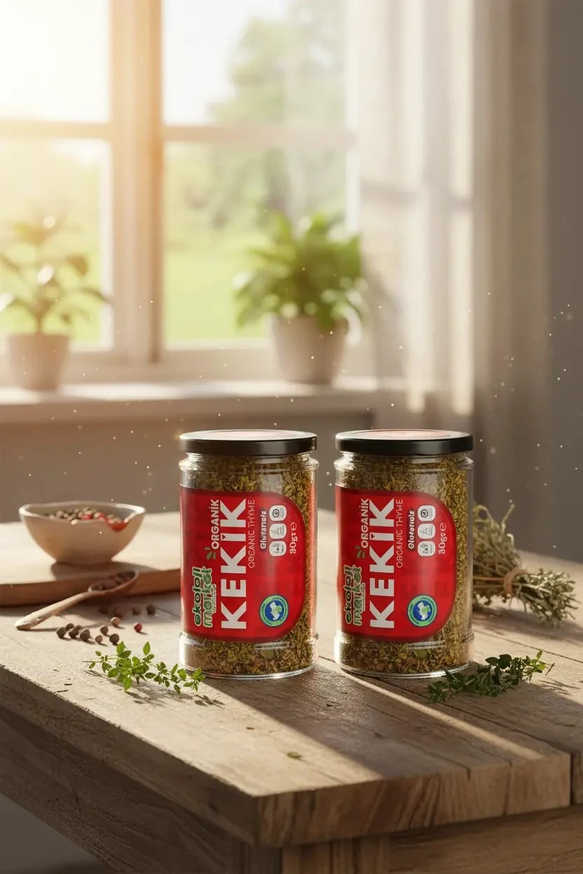 Organik Glutensiz Kekik 30 Gr x 2 Adet