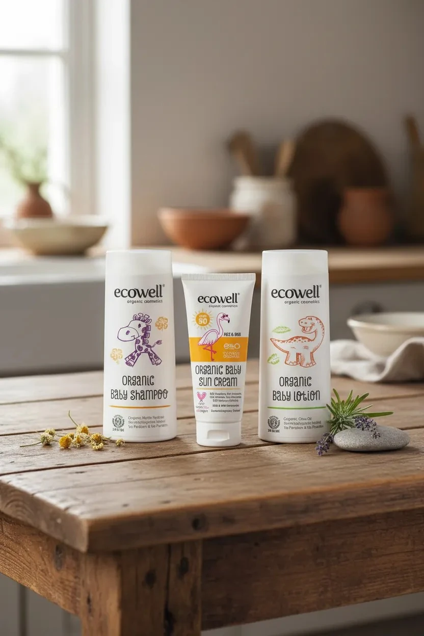 Organik Bebek Bakım Seti ( 3 Ürün)
