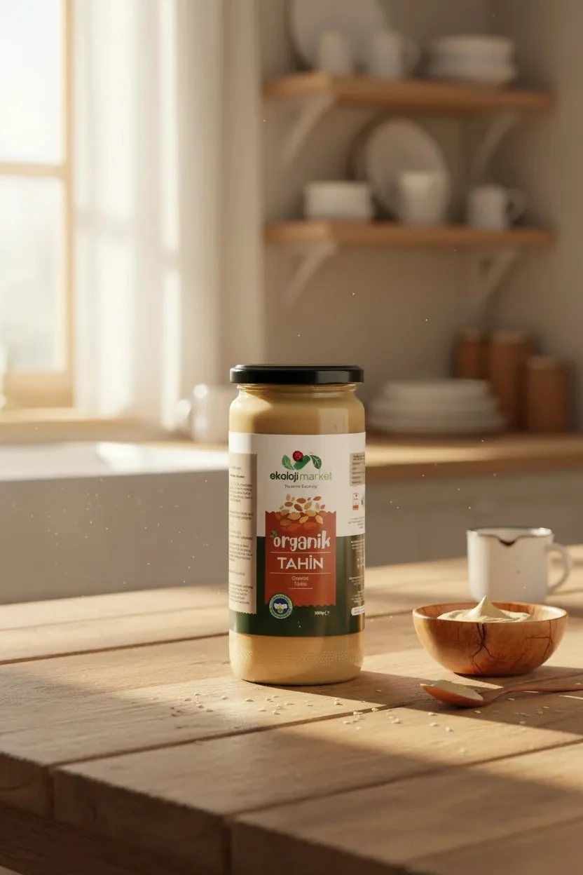 Organik Tahin Çiğ Glutensiz 500 gr