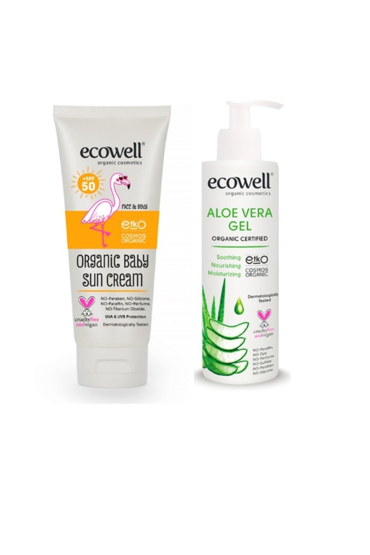 Bebek Yaz Paketi (Bebek Güneş Kremi + Aloevera Jel)