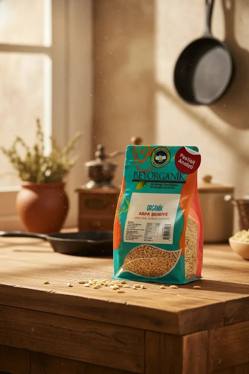 Organik Arpa şehriye 300 Gr.