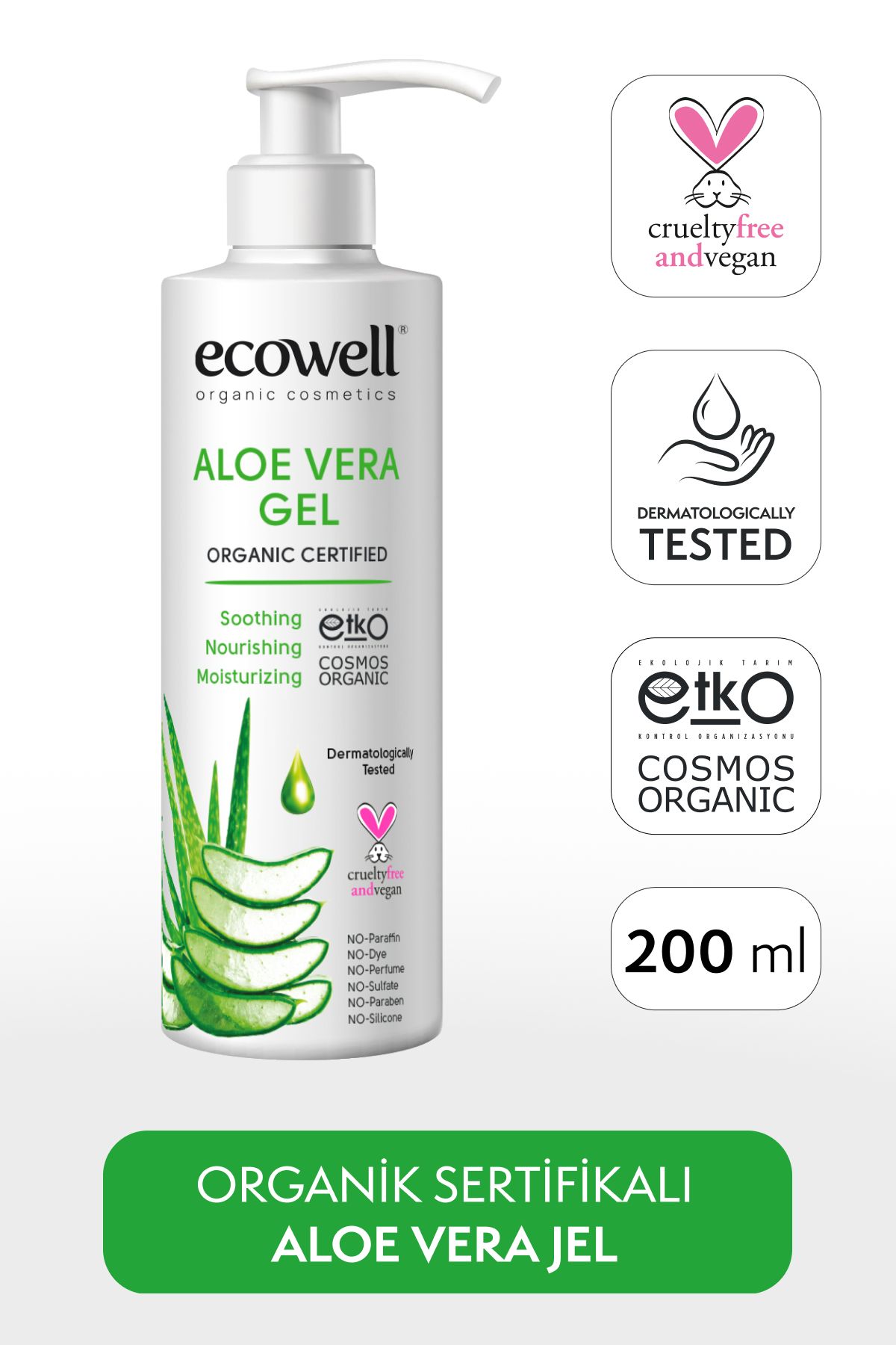 ECOWELL ALOE VERA JEL (200 ml)