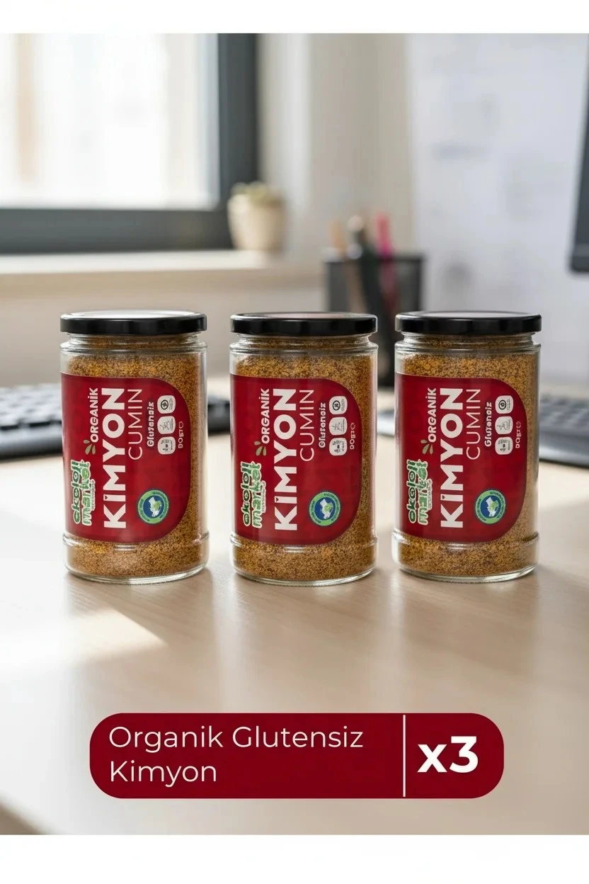 Organik Glutensiz Kimyon 90 Gr x 3 Adet