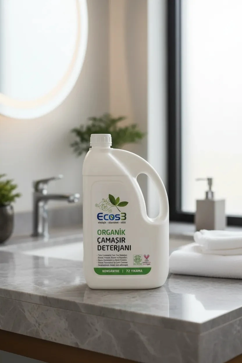 ECOS3 ORGANİK ÇAMAŞIR DETERJANI (2500 ml  - 72 Yıkama)
