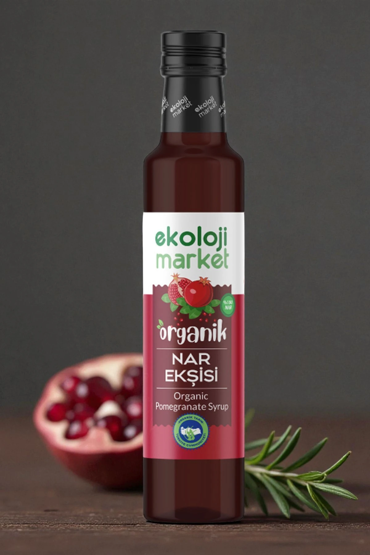 Organik Soğuk Sıkım Nar Ekşisi 670 gr
