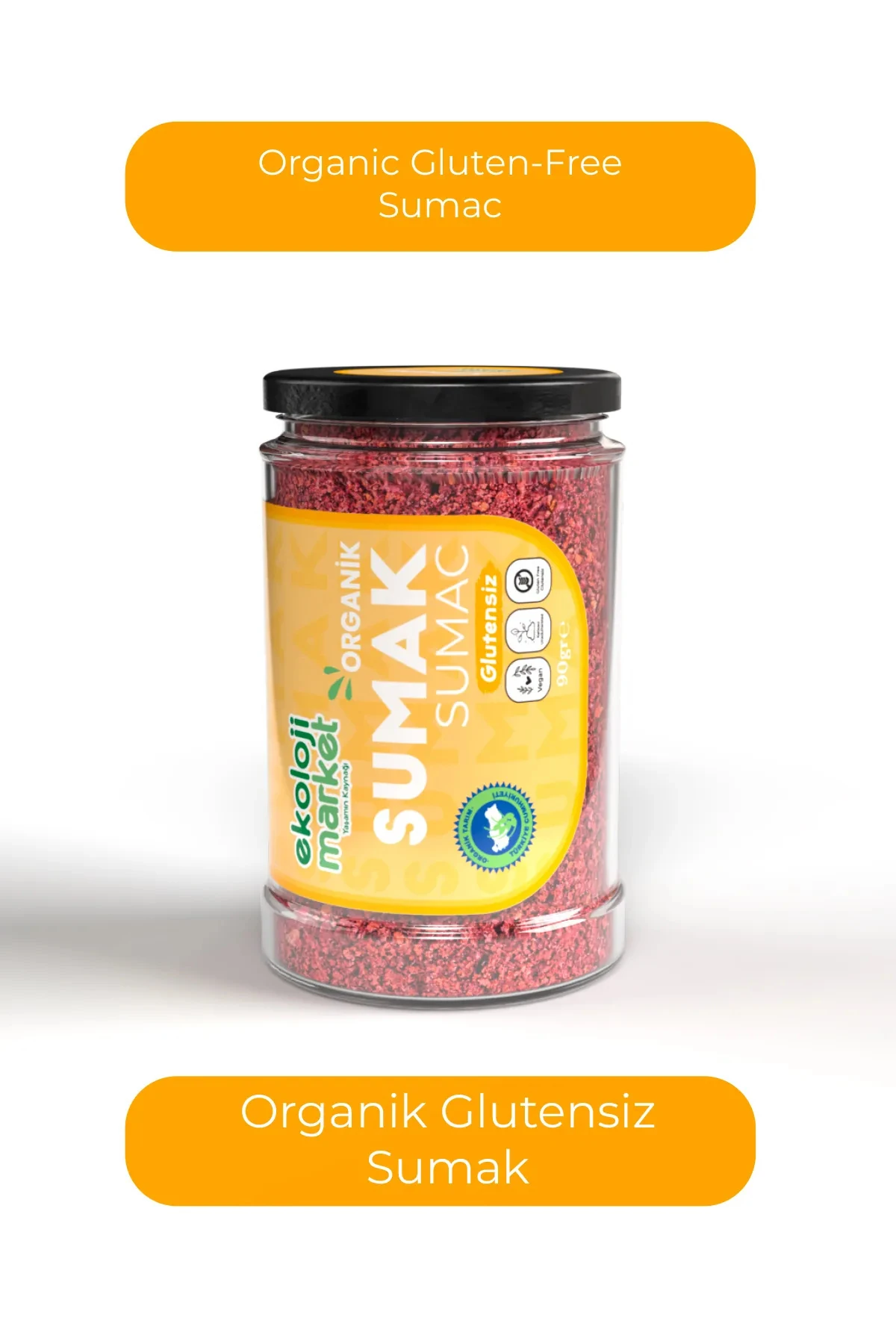 Organik Glutensiz Sumak 70 gr