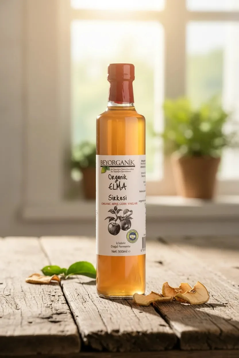 Organik Elma Sirkesi 500ml