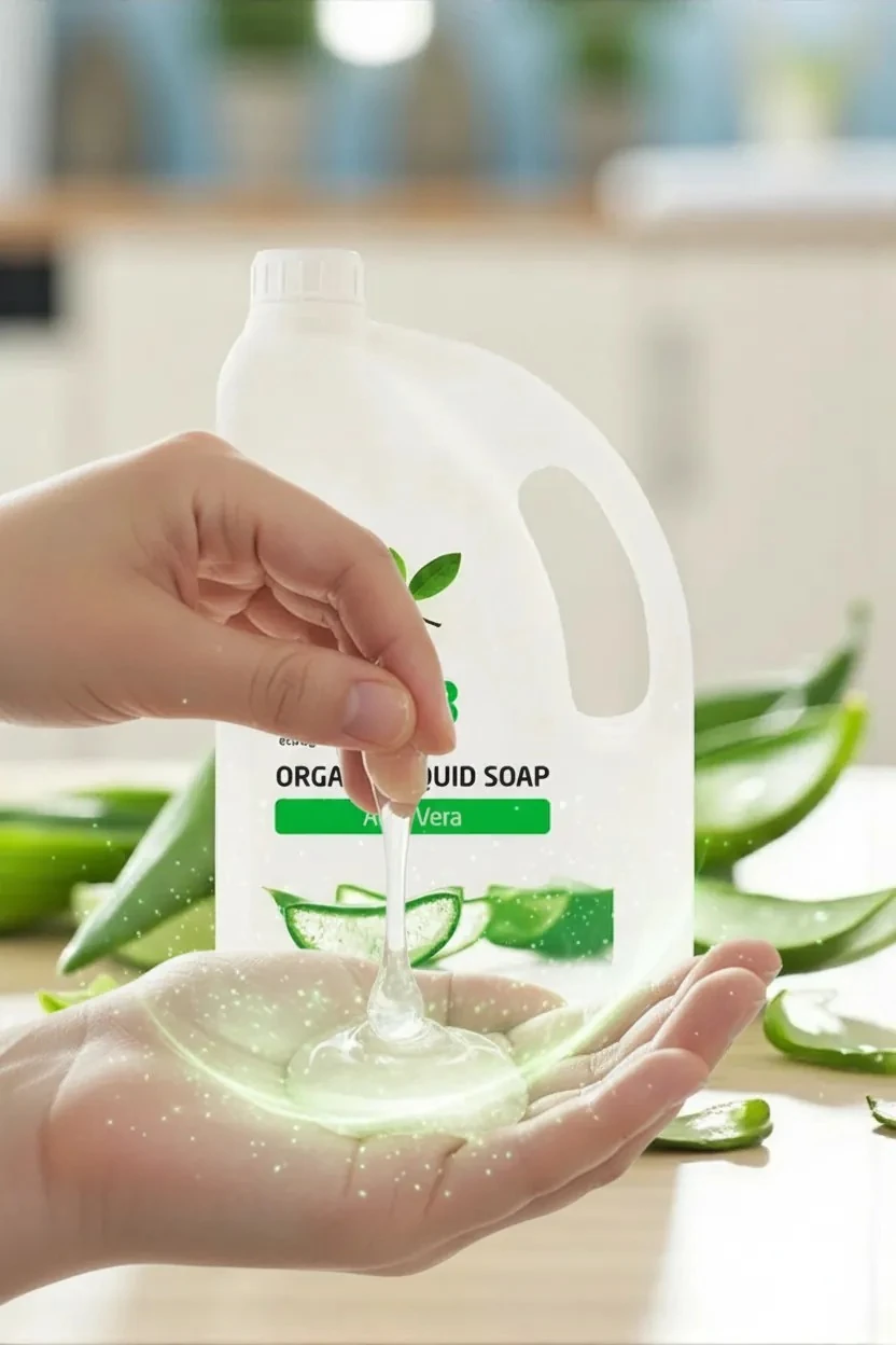 ECOS3 ORGANİK SIVI SABUN ALOEVERA (2500ML)