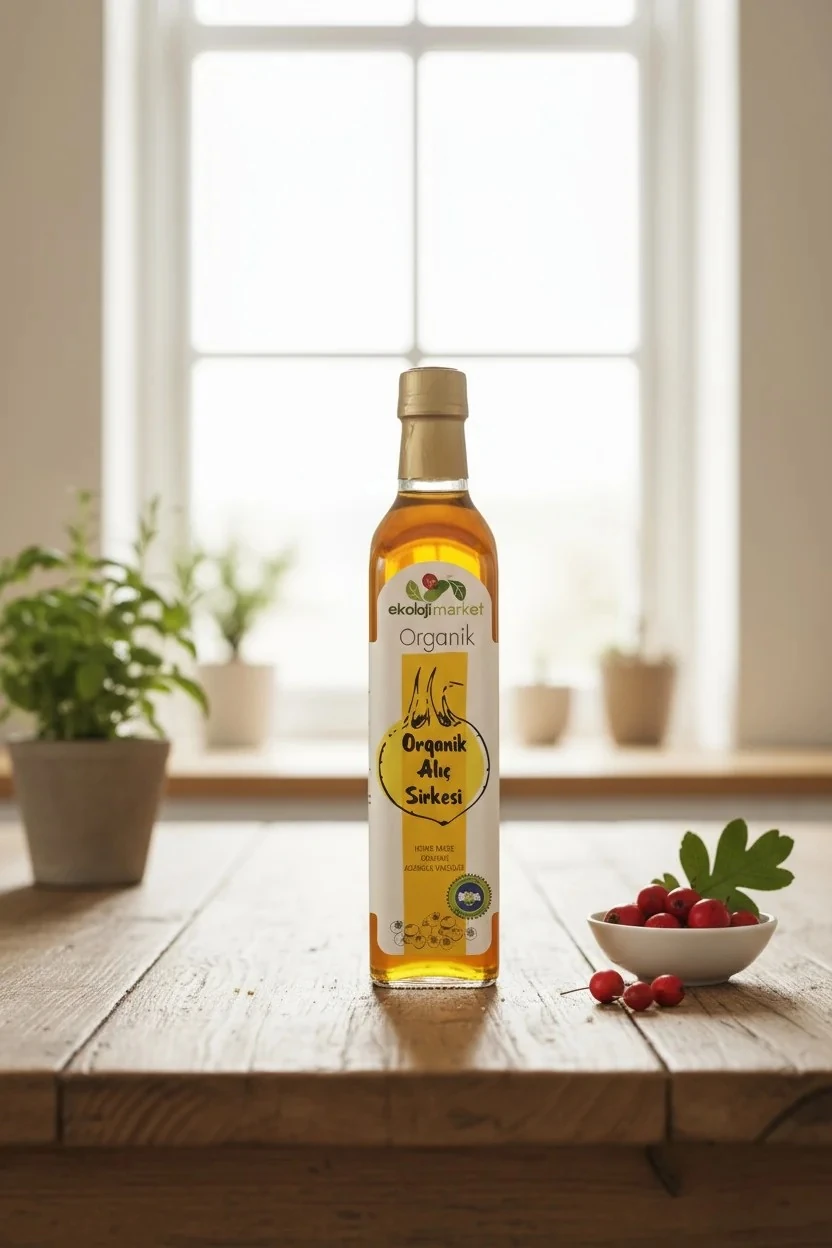 Organik Glutensiz Alıç Sirkesi 500 ml