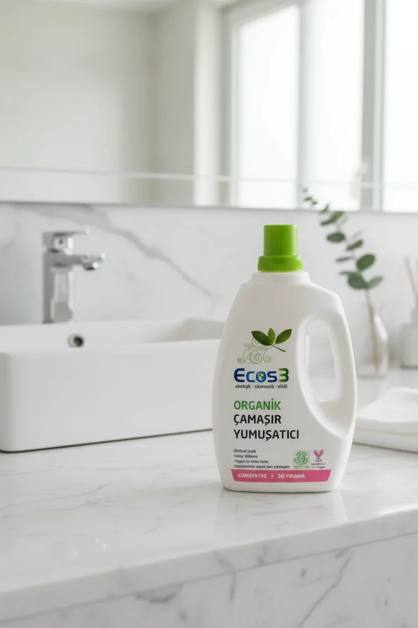 ECOS3 ORGANİK ÇAMAŞIR YUMUŞATICI (750 ML - 30 Yıkama)