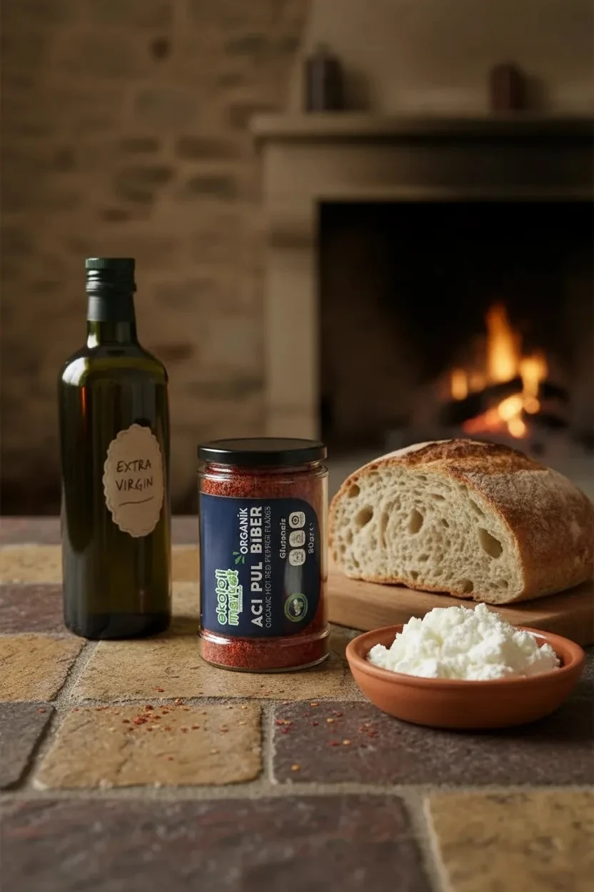 Organik Glutensiz Acı Pul Biber 80 gr