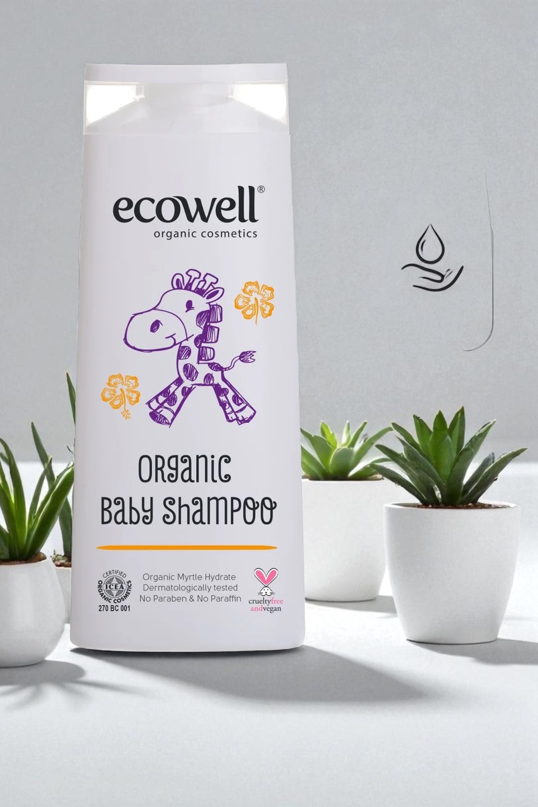 ECOWELL BEBEk ŞAMPUANI (300 ml)