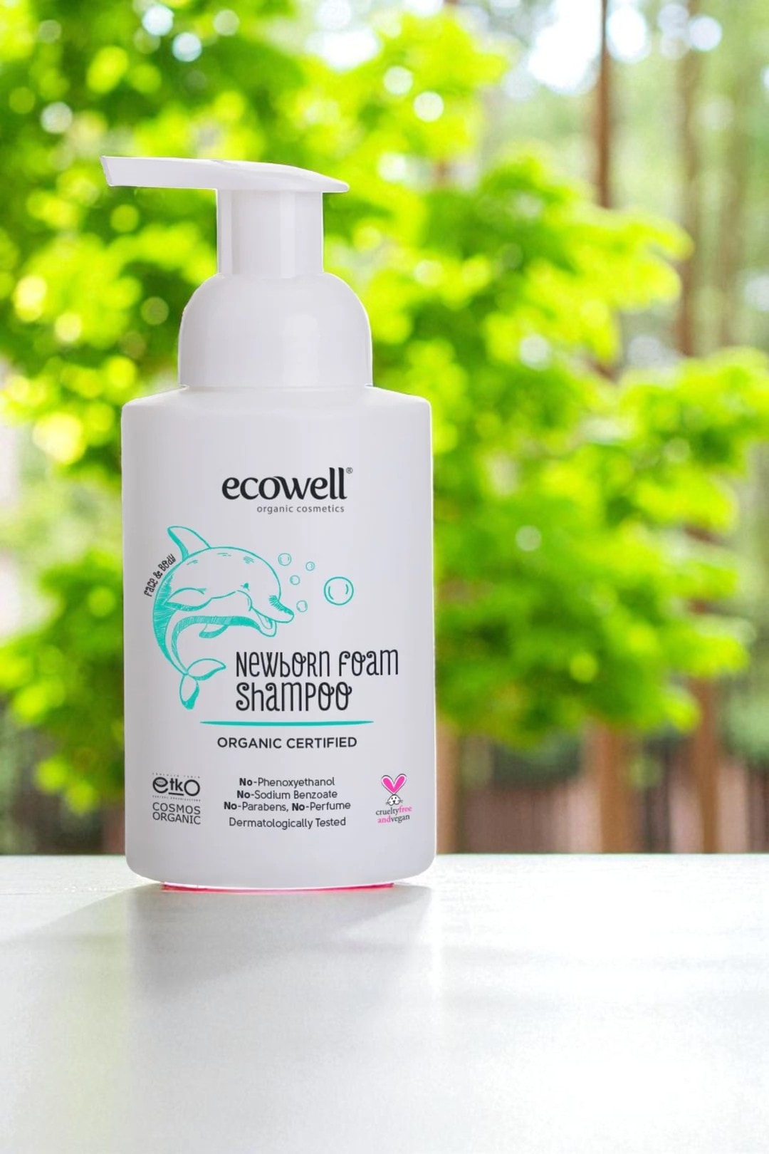 ECOWELL ORGANİK YENİDOĞAN KÖPÜK ŞAMPUAN