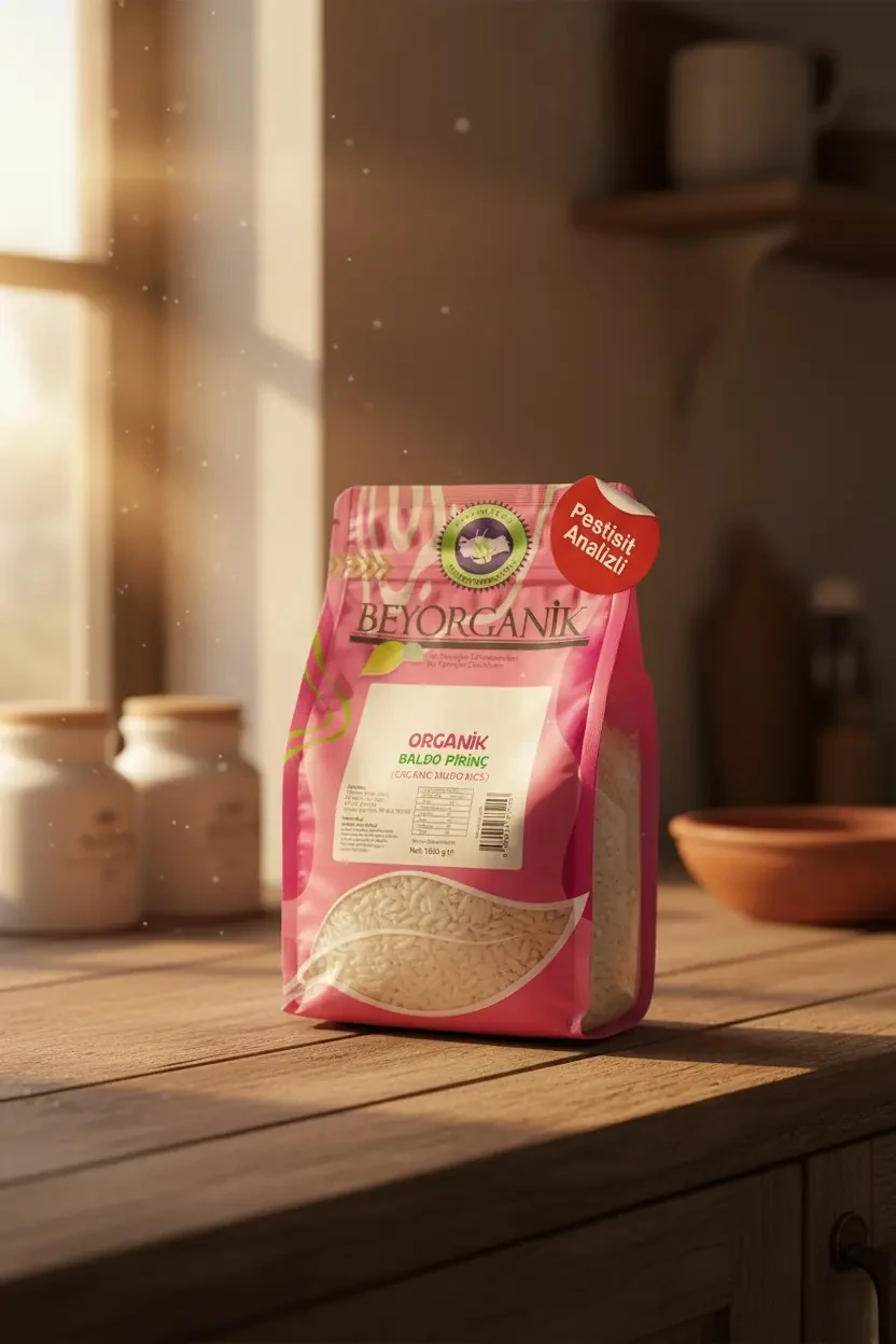 Organik Pirinç Baldo 1000 Gr.