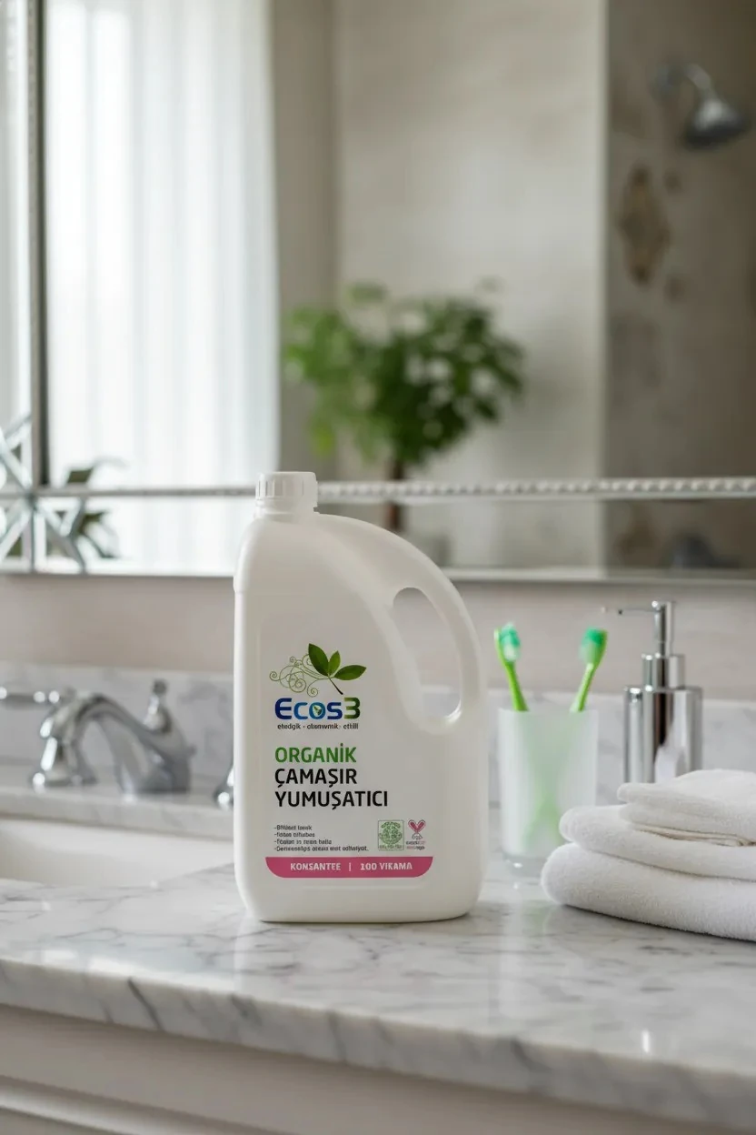 ECOS3 ORGANİK ÇAMAŞIR YUMUŞATICI  (2500 ML - 100 Yıkama)