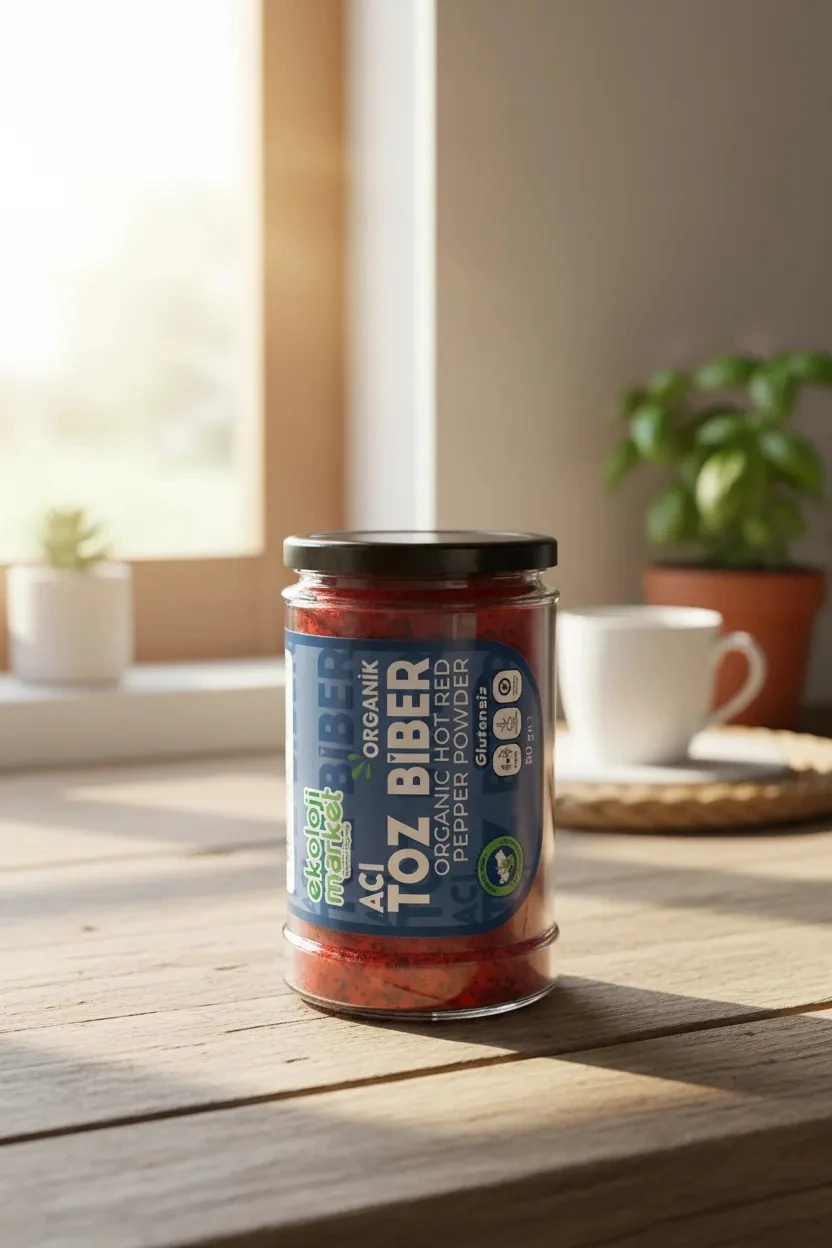 Organik Glutensiz Acı Toz Biber gr