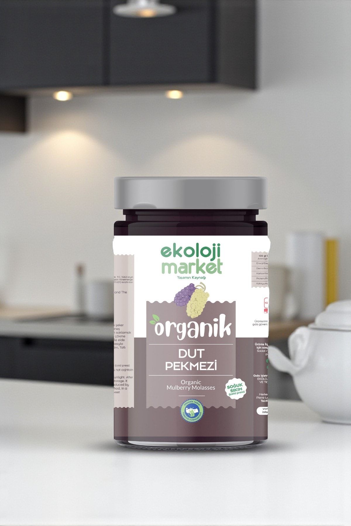 Organik Dut Pekmezi 640 Gr