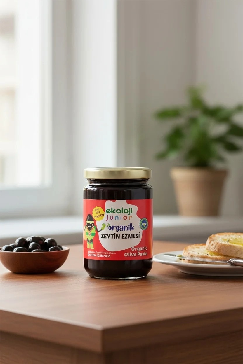 Junior Organik Zeytin Ezmesi 180 gr