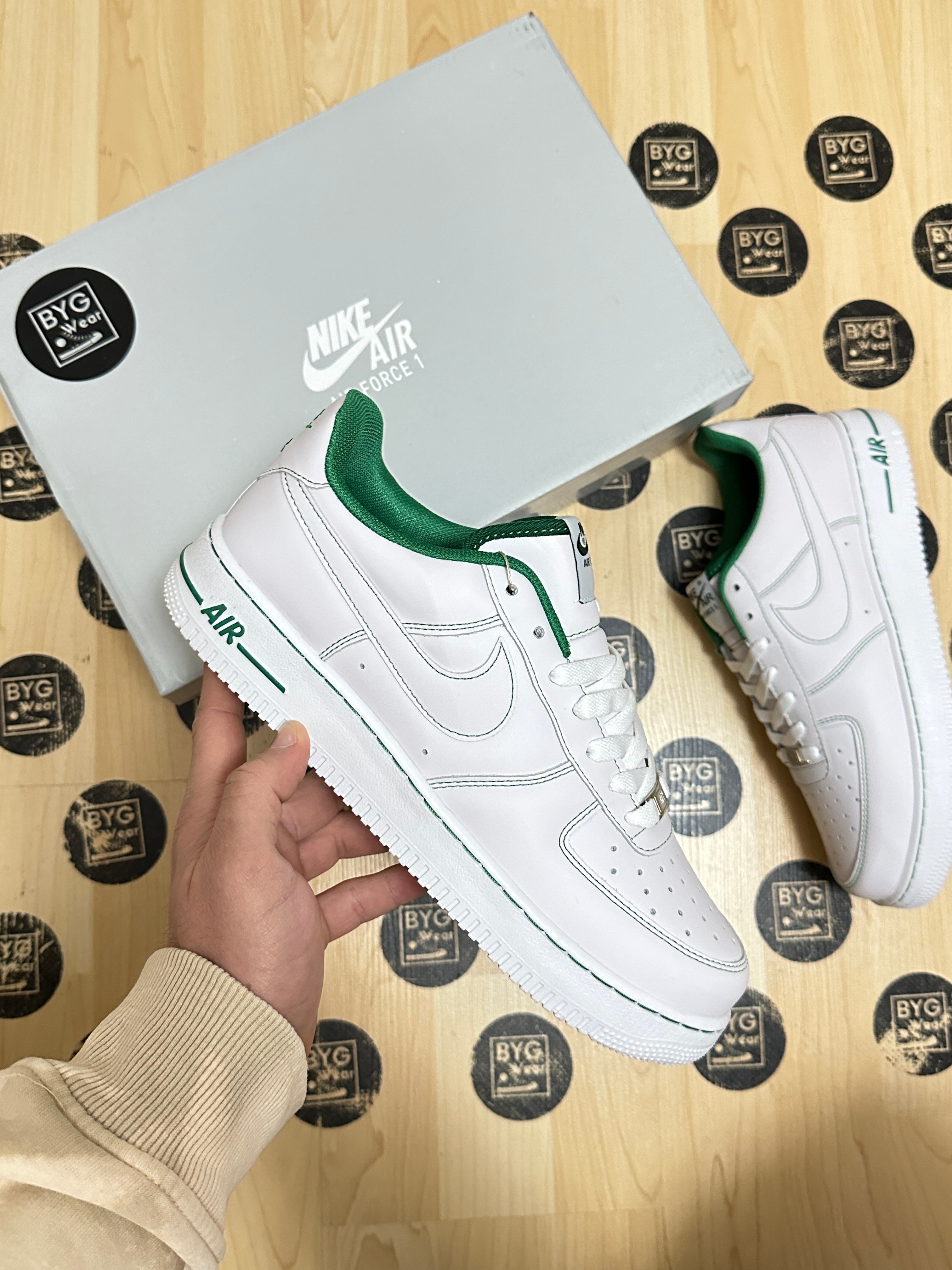 nike air force 1 green