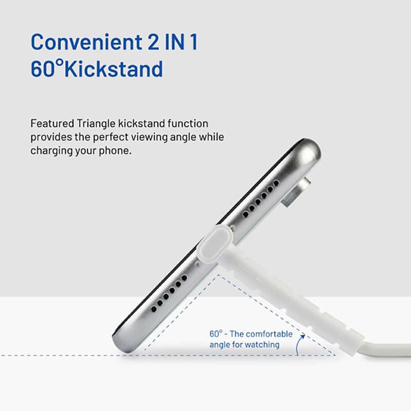 Roar Kick Stand Data Type-C Usb Kablo