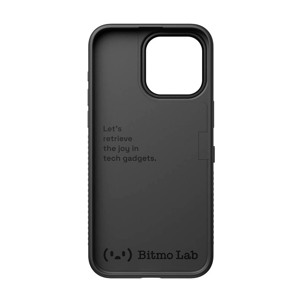 iPhone 15 Pro Kılıf Özelleştirilebilir 3 Fonksiyonlu Bluetooth Bağlantılı Bitmo Lab Bangcase Akıllı Magsafe Kılıf