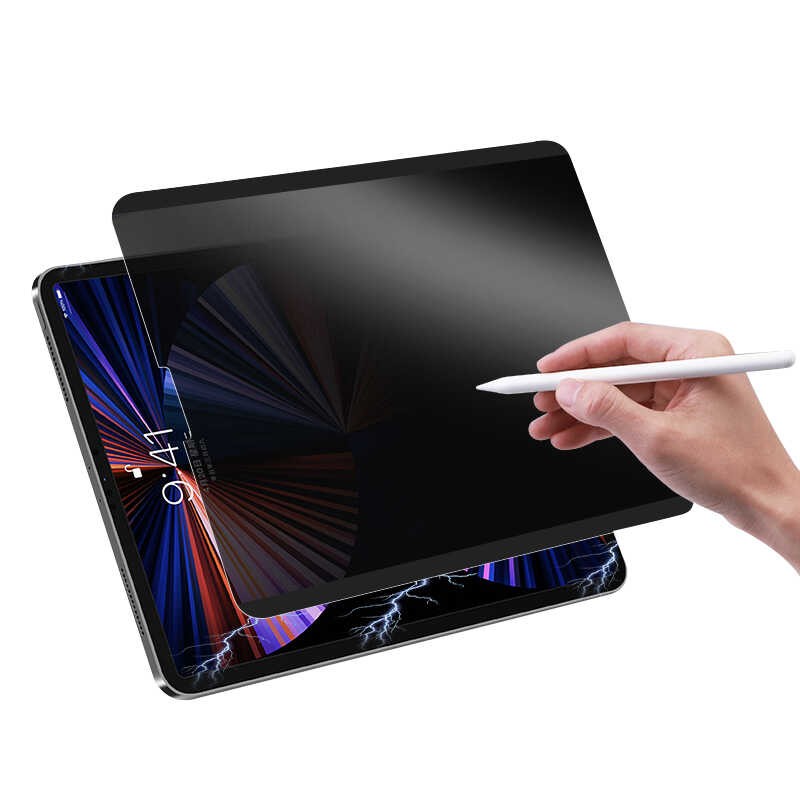 iPad Pro 11 2021 (3.Nesil) ​Wiwu iPrivacy Magnetik Paper Like Hayalet Ekran Koruyucu