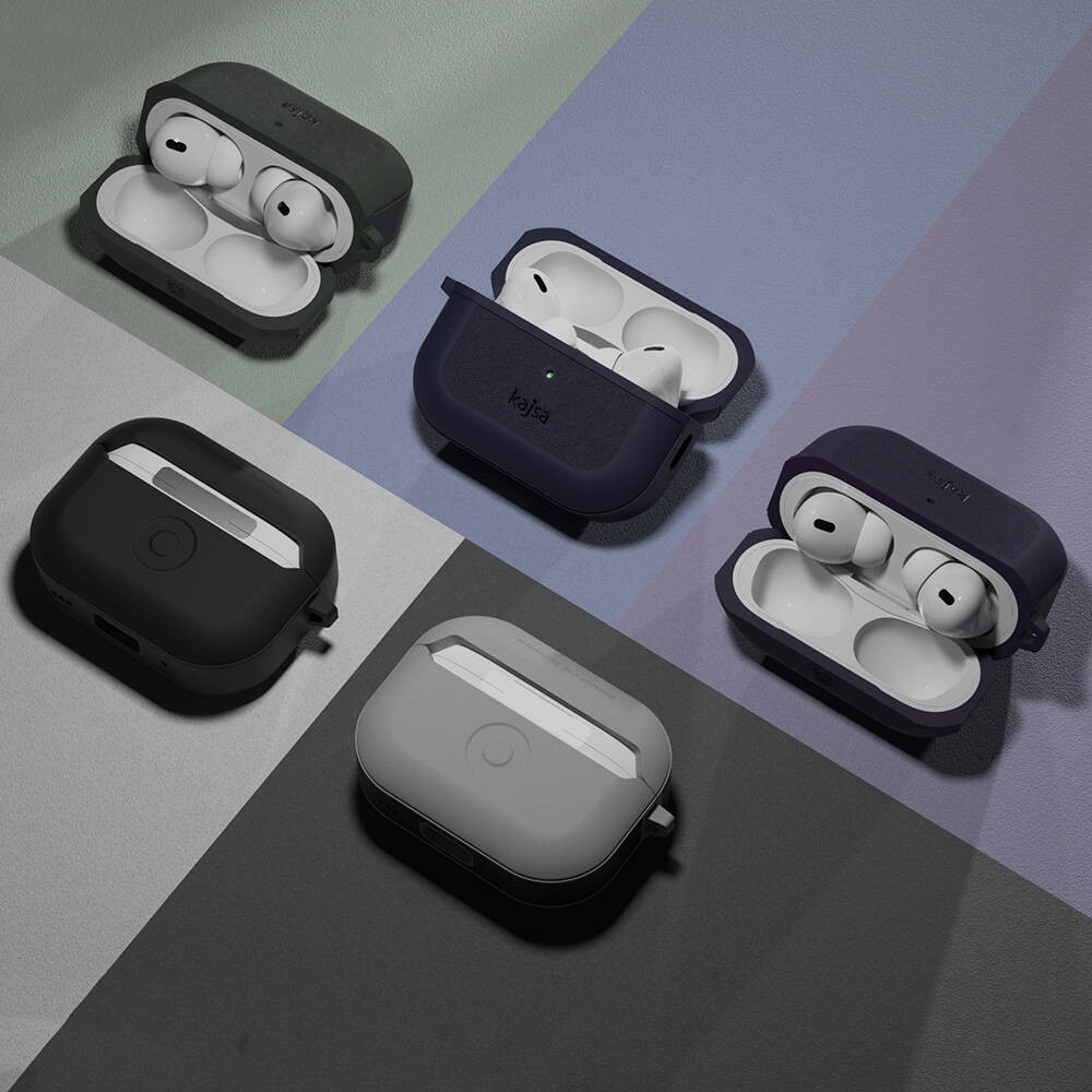 Airpods Pro 2 Kılıf Kajsa Luxe Collection Kablosuz Şarj Uyumlu Kılıf