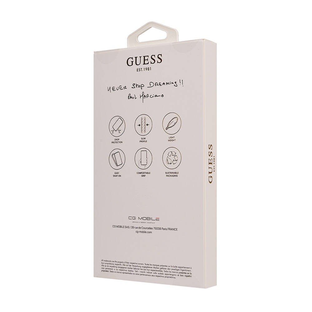 iPhone 16 Kılıf Guess Orjinal Lisanslı Small 4G Classic Kılıf